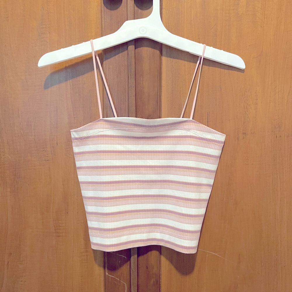 American Eagle Cropped Tank Top